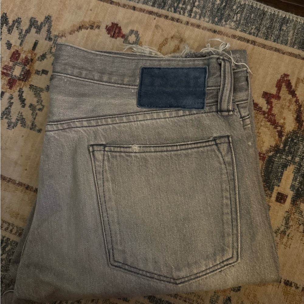 Simon Miller Grey Slim Straight Jeans